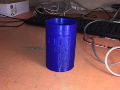 TARDIS Cup 3D Printer Model