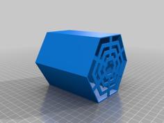 Honeycomb Storagebox With Drawers 3D Printer Model