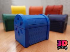 Treasure Chest Puzzle Box – Update! 3D Printer Model