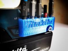 Makita Bitmag (drill Bits Holder With Makita Logo) 3D Printer Model