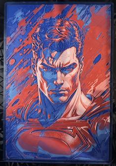 Man Of Steel – Hueforge Print 3D Printer Model