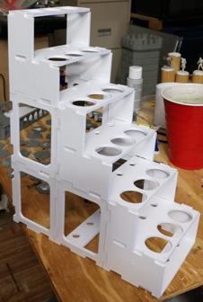 Modular Paint Rack 3D Printer Model