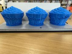 Brooklyn Public Library Cupcake (Anniversary) 3D Printer Model