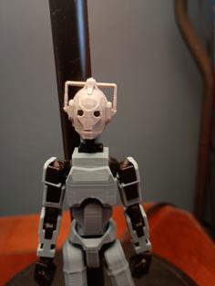 Dummy 13 Cyberman Head 3D Printer Model