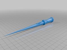 Personalized Wand 3D Printer Model