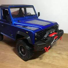 3Dsets Modern Fender With Winch 3D Printed 3D Printer Model