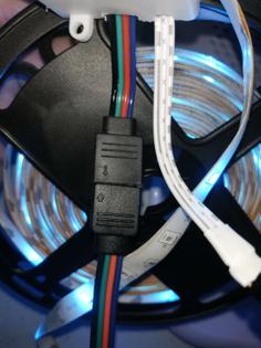 RGB Cable Protection And Anchoring 3D Printer Model