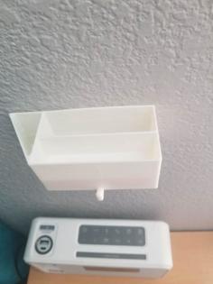 Wall Mounted Wallet Shelf 3D Printer Model