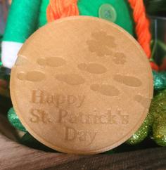 St. Patrick’s Day Coasters 3D Printer Model