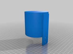 Wall Mount Cupholder Tool Holder 3D Printer Model