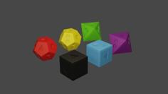 Dice For Genesys 3D Printer Model