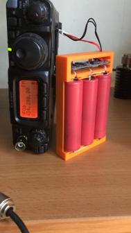 FT-817 Battery Holder With BMS 3D Printer Model