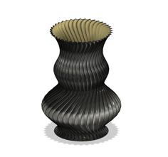 Spiral Vase 3D Printer Model