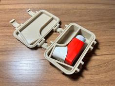 Inhaler Rugged Box 3D Printer Model