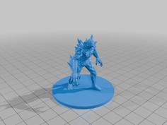 Smaragdine Golem 3D Printer Model