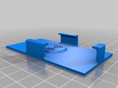 Remote Control Wall Mount 3D Printer Model