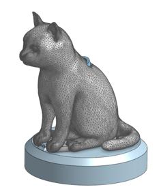 Cat Butt Chapstick Holder 3D Printer Model