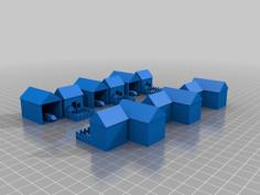 Spanish House 3D Printer Model