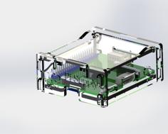 Laser Cut Pi Supply Case For Raspberry Pi Model A+ With Opening Lid