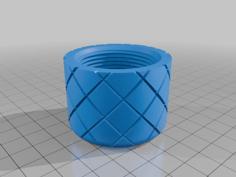 Kappe / Cap With Thread 3D Printer Model