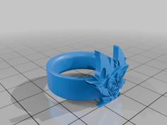 Alastor Ring 3D Printer Model