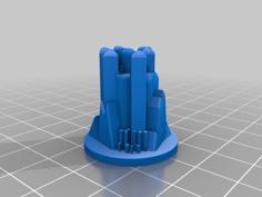 Crystal Cluster 3D Printer Model