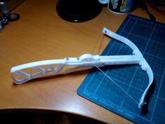 Crossbow, Western Style, And Arrow 3D Printer Model