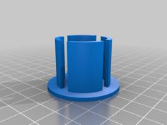 Candle Holder With Fixing Hole 3D Printer Model