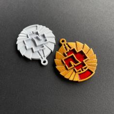 Rammstein Tour 2024 Medals 3D Printer Model