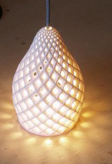 Mesh Lampshade 3D Printer Model