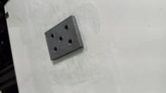 Adapter For 8mm Bar Brackets To Regular Shelf Brackets 3D Printer Model