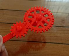 Spur Gear Generator With Fusion 360 (使用Fusion 360的正齒輪產生器) 3D Printer Model