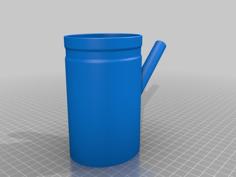 Watering Can – Easy To Print – No Supports 3D Printer Model