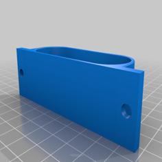 Raspberry Pi3 Wallmount 3D Printer Model