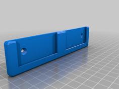 Customizeable Tool Holder Wall Mount 3D Printer Model