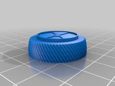 Lid With Radiation Symbol On Top 20 .v2 3D Printer Model