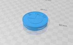 BMW 118d Hubcap 3D Printer Model