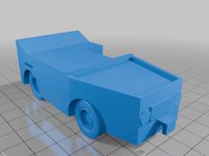 Aircraft Carrier Pushback Tug 3D Printer Model