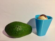 Avocado Grow Cup 3D Printer Model