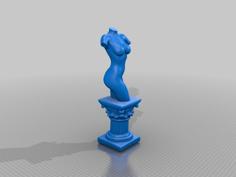 Large Female Statue 3D Printer Model