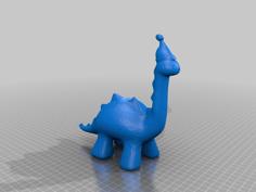 TableTop Santa Dino 3D Printer Model