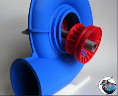 Hydro Turbine – Francis Runner 3D Printer Model