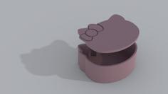 Hello Kitty Pot 3D Printer Model