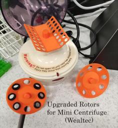 Mini Centrifuge Rotors (Wealtec) 3D Printer Model