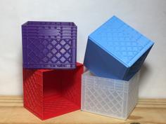 VaseMode MilkCrate 3D Printer Model