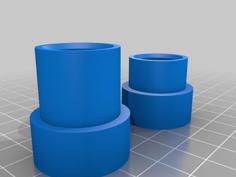 Axle Bushings For Salt / Garden Spreader 3D Printer Model