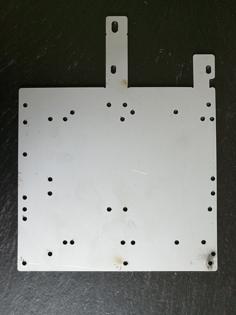 Laser Cut MicroServer Gen8 Drive Adapter  W. Tabs For Mount On FlexGURU Power Supply