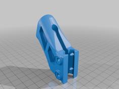 Chiappa Little Badger Pistol Grip Angled 3D Printer Model