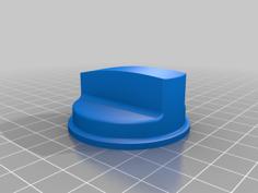 Knob For LG Electric Kitchen Range 3D Printer Model