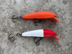 Fishing Lure For Trout NR.1 (one Piece!) 3D Printer Model